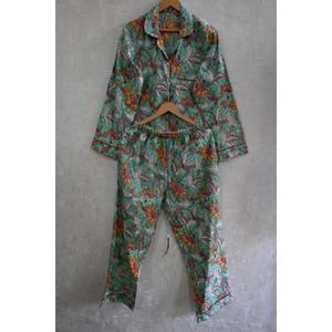 Ensemble de pyjama en coton pour femmes, vêtements de détente d'été, doux, respirant, vêtements de nuit intimes pour la maison, l'hôtel et les stations balnéaires - Product Image 2