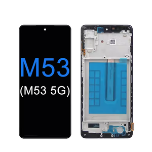 Cho Galaxy M53 5g <span class=keywords><strong>LCD</strong></span> màn hình hiển thị thay thế 1-năm bảo hành cho Samsung M53 pantallas <span class=keywords><strong>LCD</strong></span> Para M53 màn hình - Product Image 1