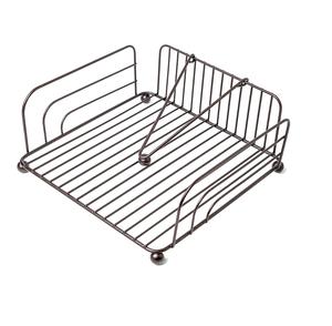 Venta al por mayor de lujo espacio modelo servilletero chapado en oro mesa de metal cajas de pañuelos decorativos para uso doméstico y hotelero - Product Image 3