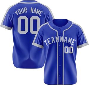 Uniformes de Béisbol para Hombre de Alta Calidad, Transpirables, 100% Poliéster, Personalizables, Venta al por Mayor, Todas las Tallas - Product Image 3