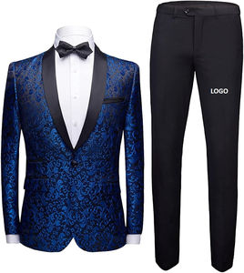 Costume de mariage pour homme, nouveau modèle, décontracté, uni, respirant, veste, pantalon, gilet, ensemble de 3 pièces, blazers, veste - Product Image 4