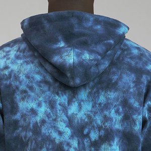Sweat à capuche unisexe personnalisé OEM avec fermeture éclair, 100% coton molletonné, motif uni, séchage rapide, respirant, vente en gros, impression - Product Image 5