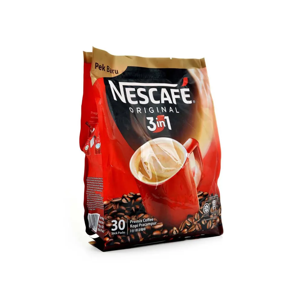 1/6 नई संस्करण Nescafe क्रीम तत्काल कॉफी 1 में 3 गर्म बिक्री मूल्य