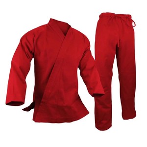 ชุดคาราเต้สีทึบของผู้ชายอุปกรณ์ศิลปะการต่อสู้เทควันโด - Product Image 2