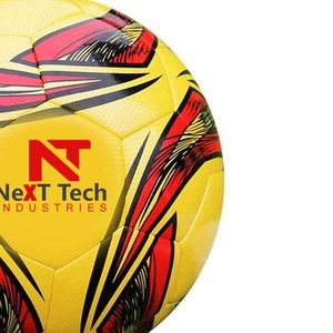 Next Tech Nouveau style Technologie hybride de football Ballon de match professionnel Matériau de texture en TPU Conception personnalisée et logo personnalisé - Product Image 3