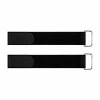 Attaches à boucles réglables personnalisables avec boucle métallique, respectueuses de l'environnement