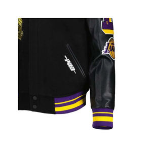 Más vendidos 2024 alta calidad nueva edición hombres negro alta calidad cuero Real venta chaquetas de cuero Bomber - Product Image 5