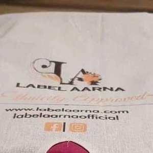 Etiquette Aarna Premium Cotton Bag avec Kaftan Dress Clothing Gift Set packaging gift bag - Product Image 6