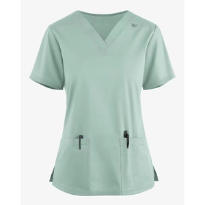 Costume de gommage médical en coton Prix de gros Combinaison de gommage médical Couleur et logo personnalisés Combinaison de gommage médical - Product Image 2