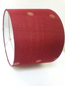 Couvertures et abat-jour de lampes suspendues à tambour en tissu de lin moderne personnalisé Design d'éclairage élégant et élégant - Product Image 2