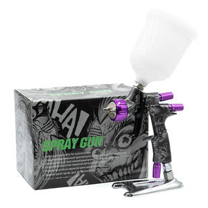 Outil de finition de peinture de voiture réglable par pression d'alimentation par gravité de pistolet de pulvérisation d'air OEM personnalisable professionnel - Product Image 2