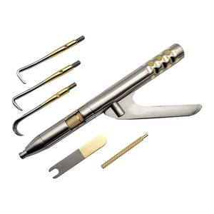 Pistolet de retrait automatique de couronnes dentaires orthodontiques, ensemble complet, pistolet de retrait de couronnes et bridges, en acier inoxydable, approuvé CE - Product Image 1