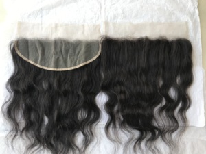 Perruque Lace Frontal wig Remy naturelle, cheveux vierges non traités, 13x4, cheveux humains, origine indienne brute, avec cuticule alignée, fournisseur d'extension - Product Image 6