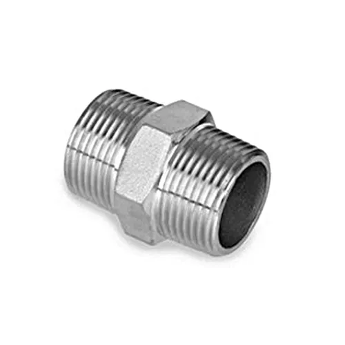 Commercial Best In Quality Stainless Steel Hex Nipple 4" Available For Any Application Manufacturer From India