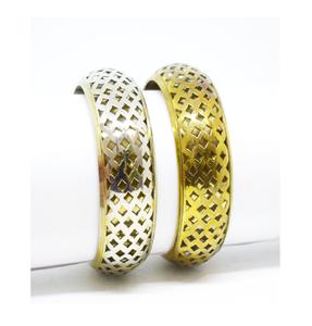 Ensemble de bracelets en laiton de trois pièces, nouveauté pour les femmes, accessoires de bijoux - Product Image 4
