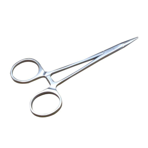 Portaagujas microscópico oftálmico, clip para párpados dobles, herramienta de incrustación de agujas, instrumento de cirugía oral y plástica de acero inoxidable - Product Image 1