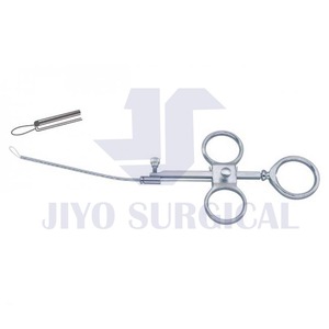 Paslanmaz çelik <span class=keywords><strong>krause</strong></span>-vosspolypus Snares kulak forseps, yakın ucu, uzunluk 18.5 cm/aletleri/paslanmaz çelik - Product Image 2