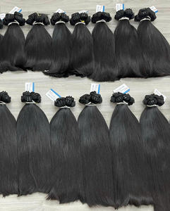 Extensiones de Cabello Humano Virgen Remy de Vietnam, 100% Natural, Doble Trama a Máquina, Procesadas con Ácido, Lisas, de Alta Calidad, 100g - Product Image 5