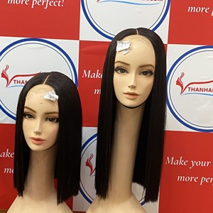 Extensiones de cabello virgen crudo vietnamita Viet Nam Peluca de cabello humano de lujo peluca con cierre de encaje - Product Image 5