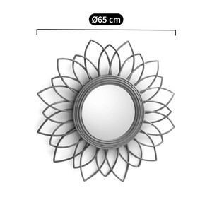 Article chaud fabriqué au Vietnam en rotin en osier décor miroir artisanat tenture murale pour la décoration de la maison en gros - Product Image 3