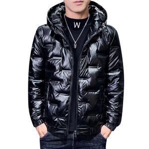 Veste d'hiver à capuche pour homme - Design personnalisable par sublimation, vêtement décontracté chaud et ajusté, respectueux de l'environnement - Product Image 1