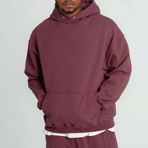 Custom Logo <b>Men</b> Hoodie Street Wear Fleece Cotton Oversized Drop Shoulder Vintage <b>Hoodies</b> <b>Sweatshirts</b> for <b>Men</b> with Custom logo - Product Image 1