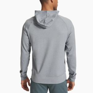 Nuevo diseño, rendimiento, ligero, 4 vías, estiramiento, media cremallera, bolsillo de canguro, Sudadera con capucha para hombre - Product Image 5
