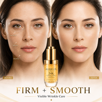 Sérum à l'acide hyaluronique OEM 30 ml, anti-rides, éclaircissant, réparateur de barrière, sérum à la vitamine C, sérum or 24 carats, adapté aux peaux sensibles