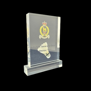 2025 Premios transparentes de acrílico de 3mm de espesor más vendidos para regalos de agradecimiento corporativo - Product Image 6