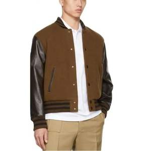 New Fashion Custom Embroidery Varsity Leatherman Coat College Baseball Varsity Jacket Customize Size Letterman Jacket - Product Image 5