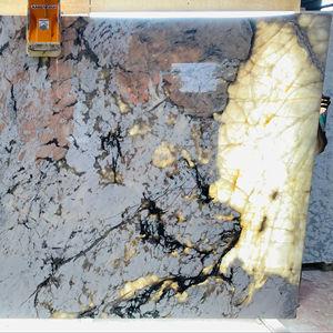 ห้องน้ำและห้องครัวหรูหราทันสมัยสุดหรูแผ่นหินควอตซ์ขัดเงาสีขาวสำหรับงานโรงแรม - Product Image 1