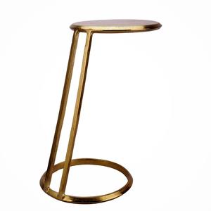 Vente en gros dernière arrivée table basse moderne en métal avec dessus en marbre design personnalisable pour la décoration de la maison ou du bureau - Product Image 2