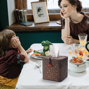 กล่องทิชชู่หญ้าทะเลสำหรับตกแต่งอาหารพิมพ์ลายอย่างยั่งยืน - Product Image 5