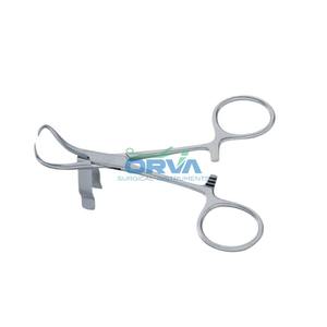 Pinza para Toallas Backhaus de Acero Inoxidable de Color Personalizado, Juego de Instrumentos Quirúrgicos con Certificación CE, Maquinaria de Alta Calidad para Uso General - Product Image 2