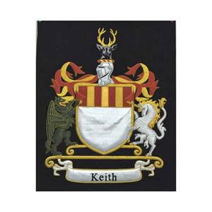 Badges de cadre en dentelle brodés Family Crest-Broderie à la main personnalisée - Product Image 5