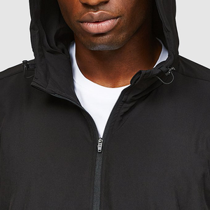 Custom <b>Men's</b> Sports <b>Jacket</b> New Design Windbreaker for Spring Autumn Full Zipper Logo Breathable Fitness Sportswear - Product Image 5