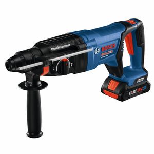 18V EC Brushless SDS-Plus Rotary Hammer <b>Kit</b> with 4 Ah Advanced Power Battery for Industrial & <b>DIY</b> Projects Electric Source - Product Image 3