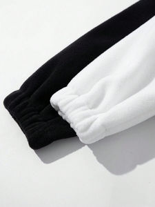 Servicio OEM, Sudaderas de Manga Larga con Media Cremallera para Hombre, 100% Algodón, Estampadas con Serigrafía y Bordado, Colores Personalizados, Secado Rápido - Product Image 2