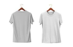 Camiseta de punto de algodón pesado para hombre en blanco personalizada de talla grande Casual cuello redondo manga corta diseño transpirable cómodo - Product Image 4