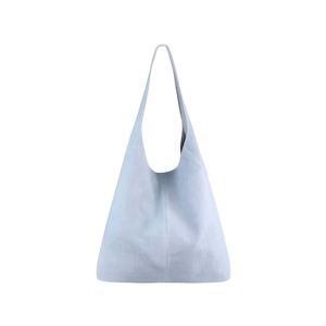 Bolso de mano de gamuza de alta calidad para mujer, logotipo y tamaño personalizados, nuevos bolsos reciclados de moda de Vietnam, bajo MOQ - Product Image 2