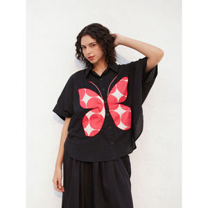 Ensemble coordonné en coton appliqué Valencia pour femmes - Product Image 4