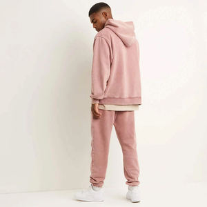 Acid Wash <b>Hoodie</b> High Quality Men's Pullover Sweatshirt 100% Cotton Fabric Winter <b>Hoodie</b> - Product Image 4