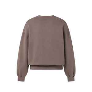 Sweat-shirt à logo personnalisé OEM, broderie, 100% coton, molleton, col rond, pull, lavage à l'acide, sweat-shirt surdimensionné, sweat-shirt unisexe pour hommes - Product Image 2