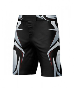 Short de combat MMA élastique sublimé personnalisé de qualité supérieure pour hommes et femmes Short de boxe extensible avec logo personnalisé sur le devant - Product Image 2