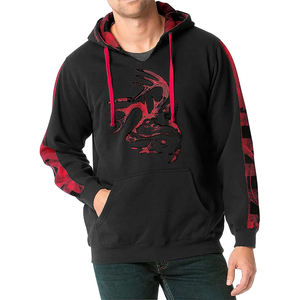 Sudadera con capucha de diseño personalizado para hombre y mujer al por mayor con paneles de brazo laterales impresos nuevo bordado tallas regulares para invierno - Product Image 1