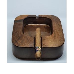 Cendrier en bois artisanal de qualité supérieure pour cigares et usage extérieur, logo personnalisé, écologique, en provenance d'Inde - Product Image 1