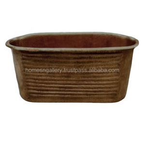 Hermosa bañera hecha a mano de cobre puro, decoración de nuevo diseño de Metal de cobre, bañera elegante estándar de la mejor calidad, baño independiente - Product Image 3