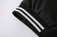 Blouson de baseball unisexe en laine à manches longues avec lettres, coupe courte, grande taille, pour homme, collection automne-hiver