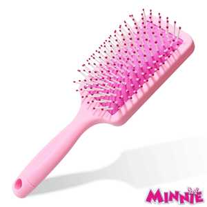 Brosse démêlante pour enfants en gros, design amusant Minnie, douce pour les cheveux secs et mouillés, idéale pour les enfants de 3 ans et plus, rend le soin des cheveux agréable et divertissant. - Product Image 1