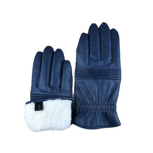 Guantes de moda de cuero Unisex de alta calidad hechos en Pakistán, estilo liso cómodo para uso deportivo informal diario para invierno - Product Image 1